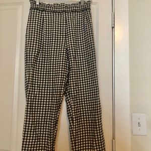 Patterned High Waisted Pants from Topshop